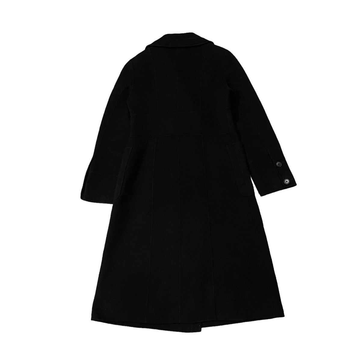 DKNY Vintage Donna Karan New York DKNY Wool Long Coat Jacket Size S / US 4 / IT 40 - 11 Thumbnail