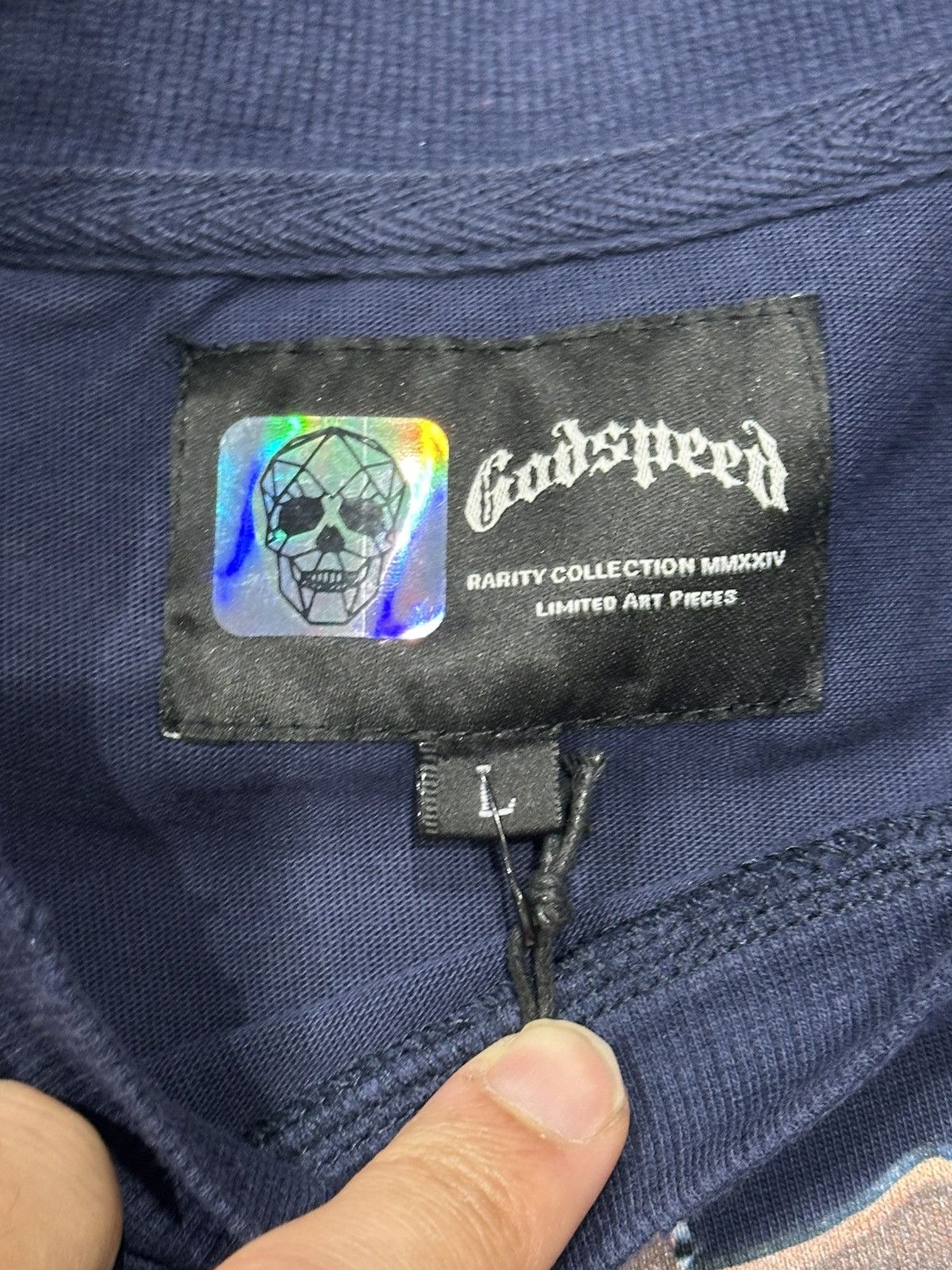 Godspeed Godspeed City Tee Navy Size US L / EU 52-54 / 3 - 5 Thumbnail