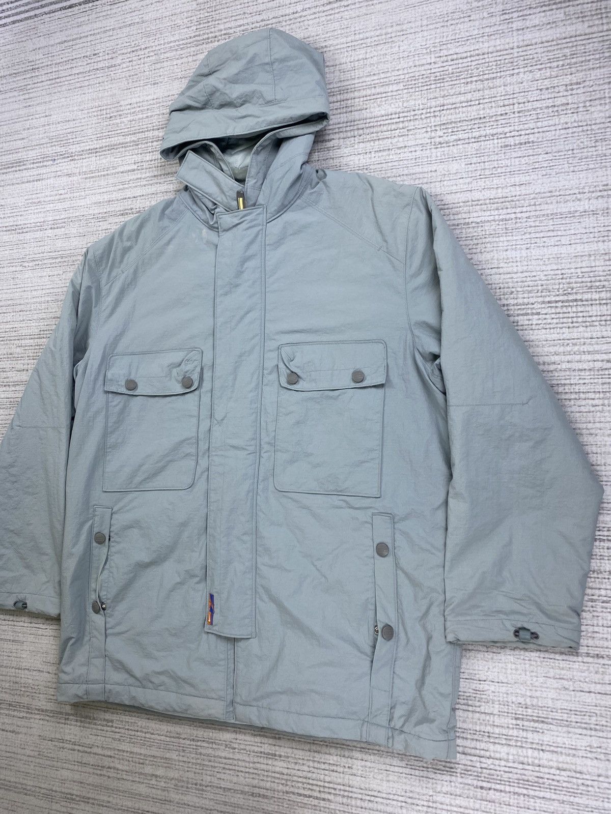 Nike 🔥Nike Multipocket Light Blue Breasted Pocket Jacket Size US L / EU 52-54 / 3 - 4 Thumbnail