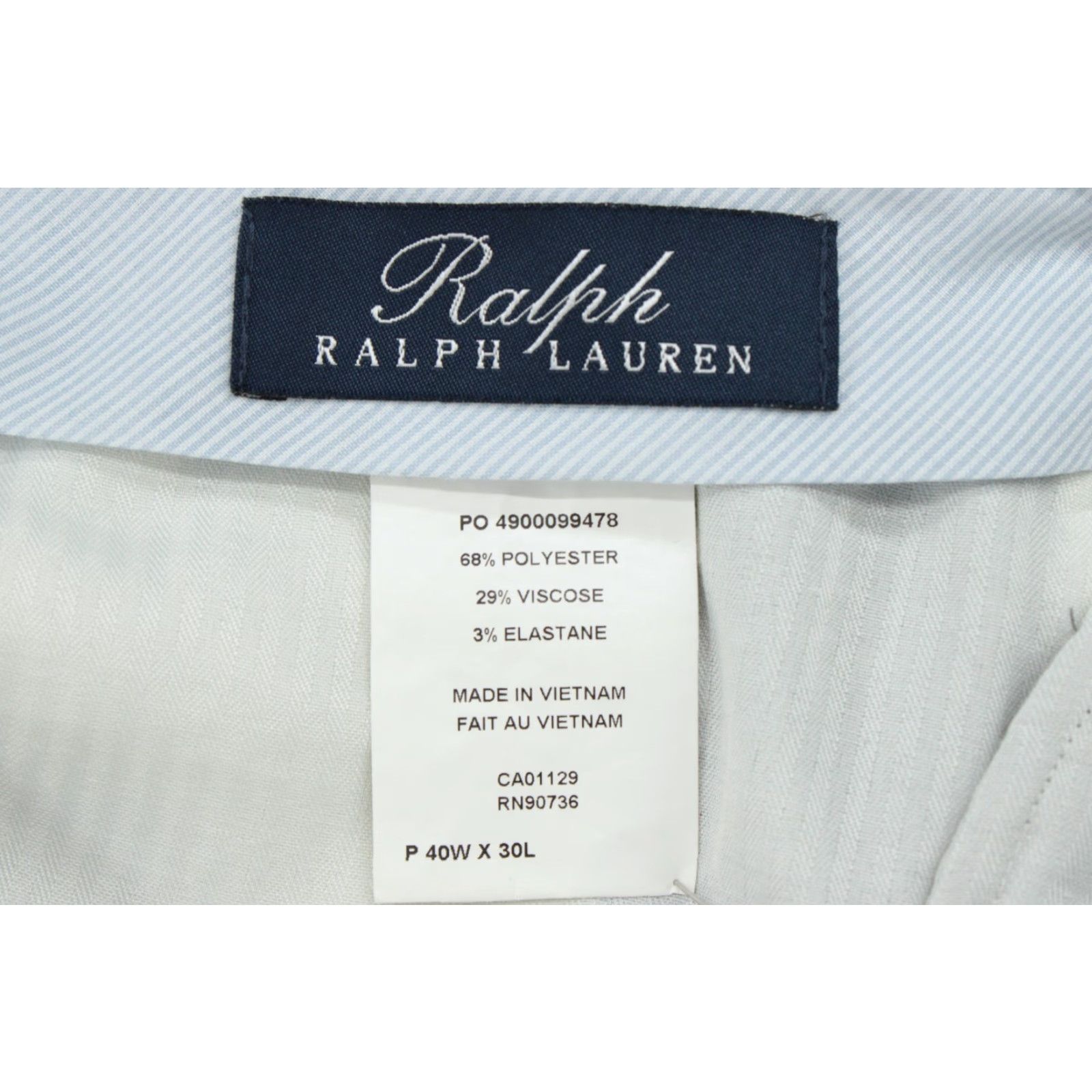 Ralph Lauren Ralph Lauren Pants Dress Gray Houndstooth 40X27 Office Casual Mens Size US 40 / EU 56 - 7 Thumbnail