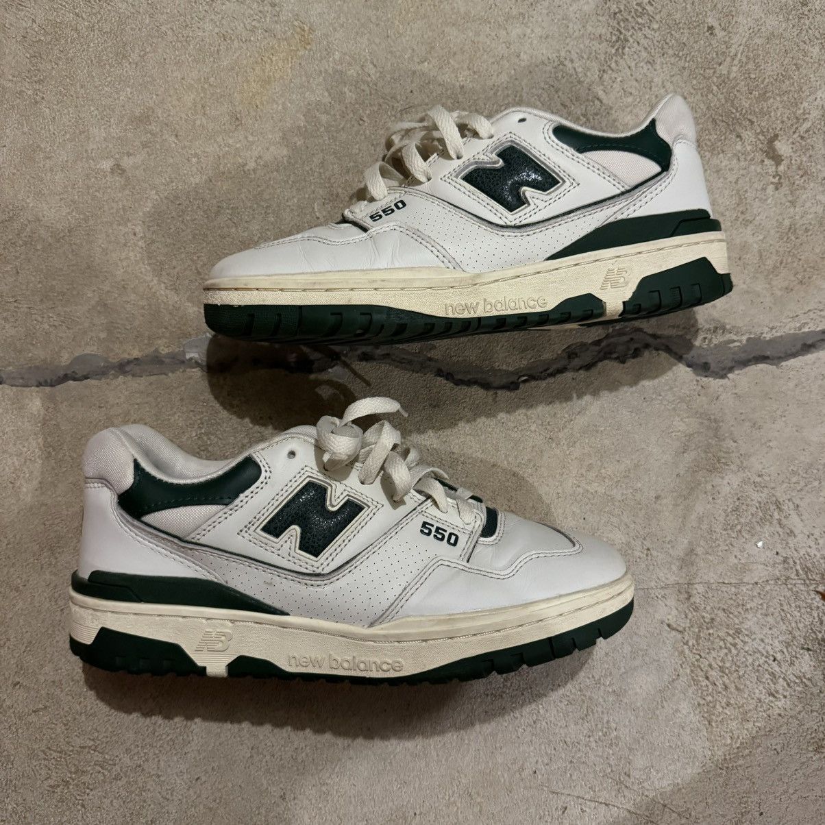 Aime Leon Dore × New Balance Alme Leon Dore x New Balance 550 Evergreen Sz 8 Size US 8 / EU 41 - 2 Thumbnail