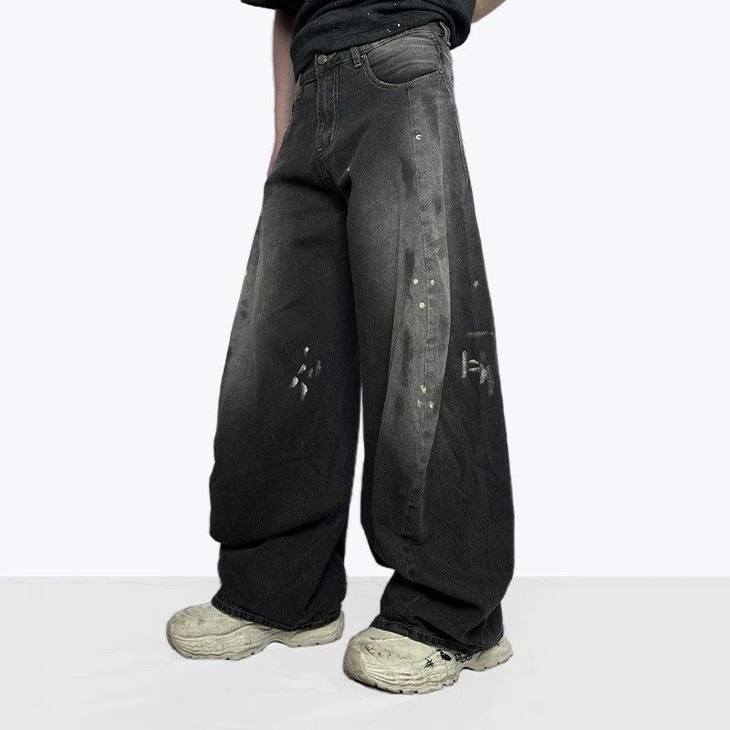 Jean Ink Splash Jeans Size US 32 / EU 48 - 4 Thumbnail