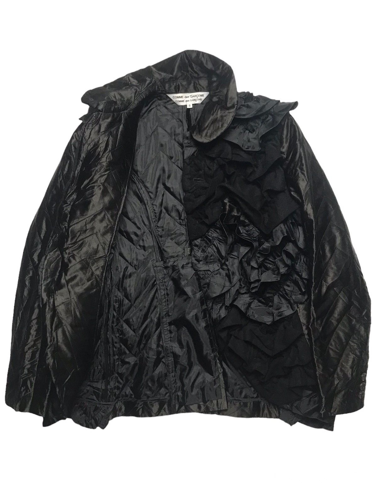 Comme des Garcons Fall 2018 Ruffled Jacket Size US S / EU 44-46 / 1 - 4 Thumbnail