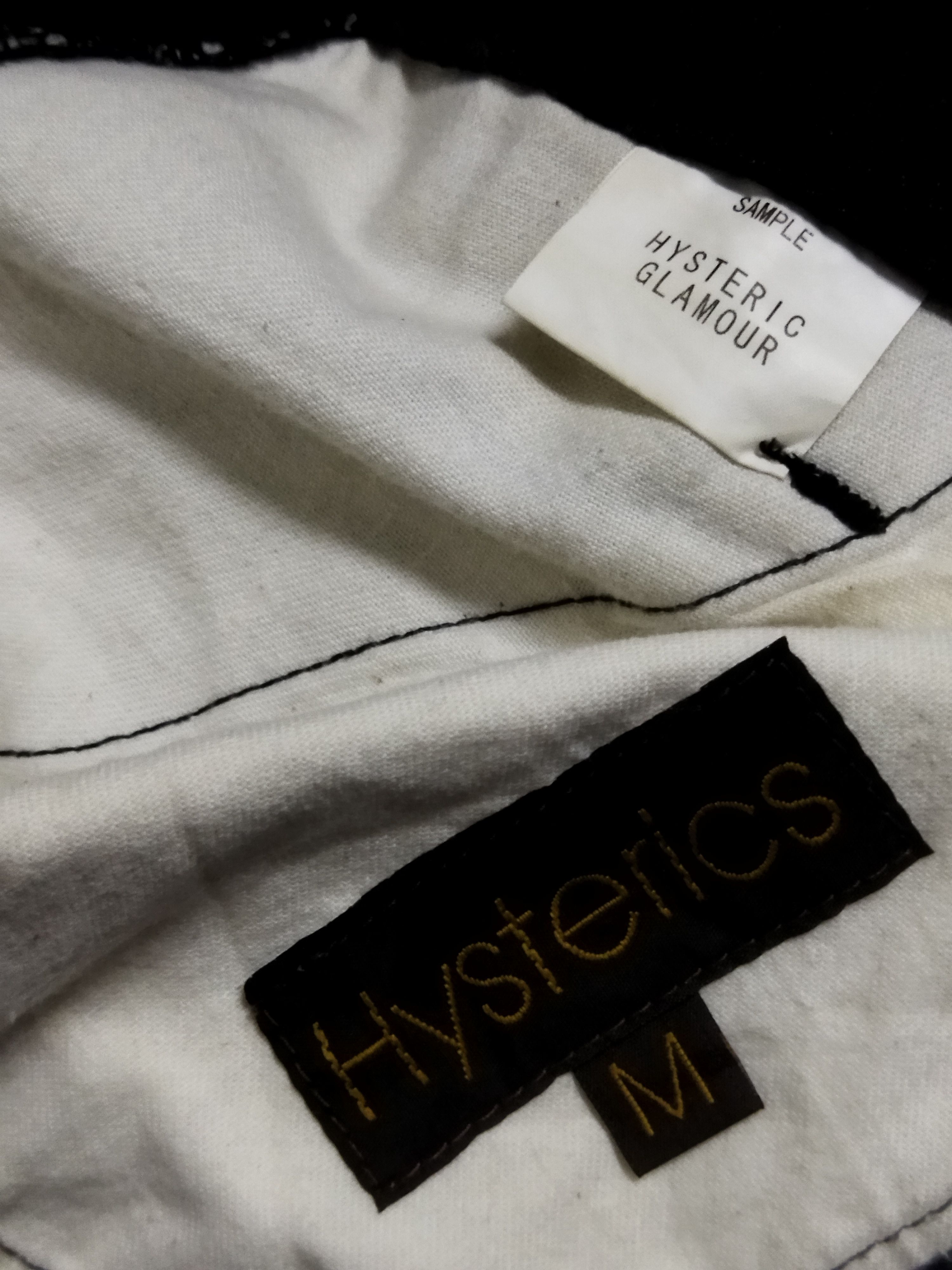 Hysteric Glamour Hysteric Glamour Sample Straight Cut Side Lining Pants Size US 31 - 5 Thumbnail