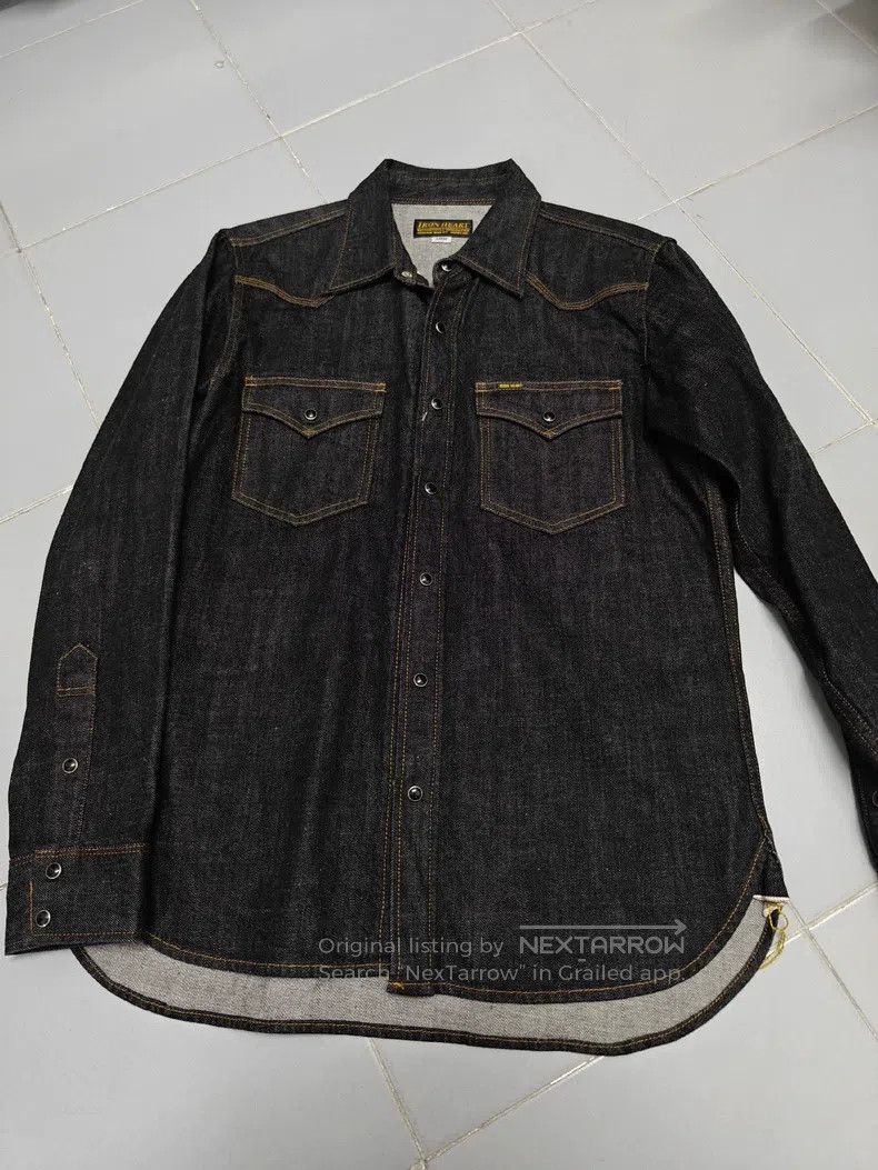 Iron Heart Iron Heart Iron-hearted denim shirt Size US 32 / EU 48 - 1 Thumbnail