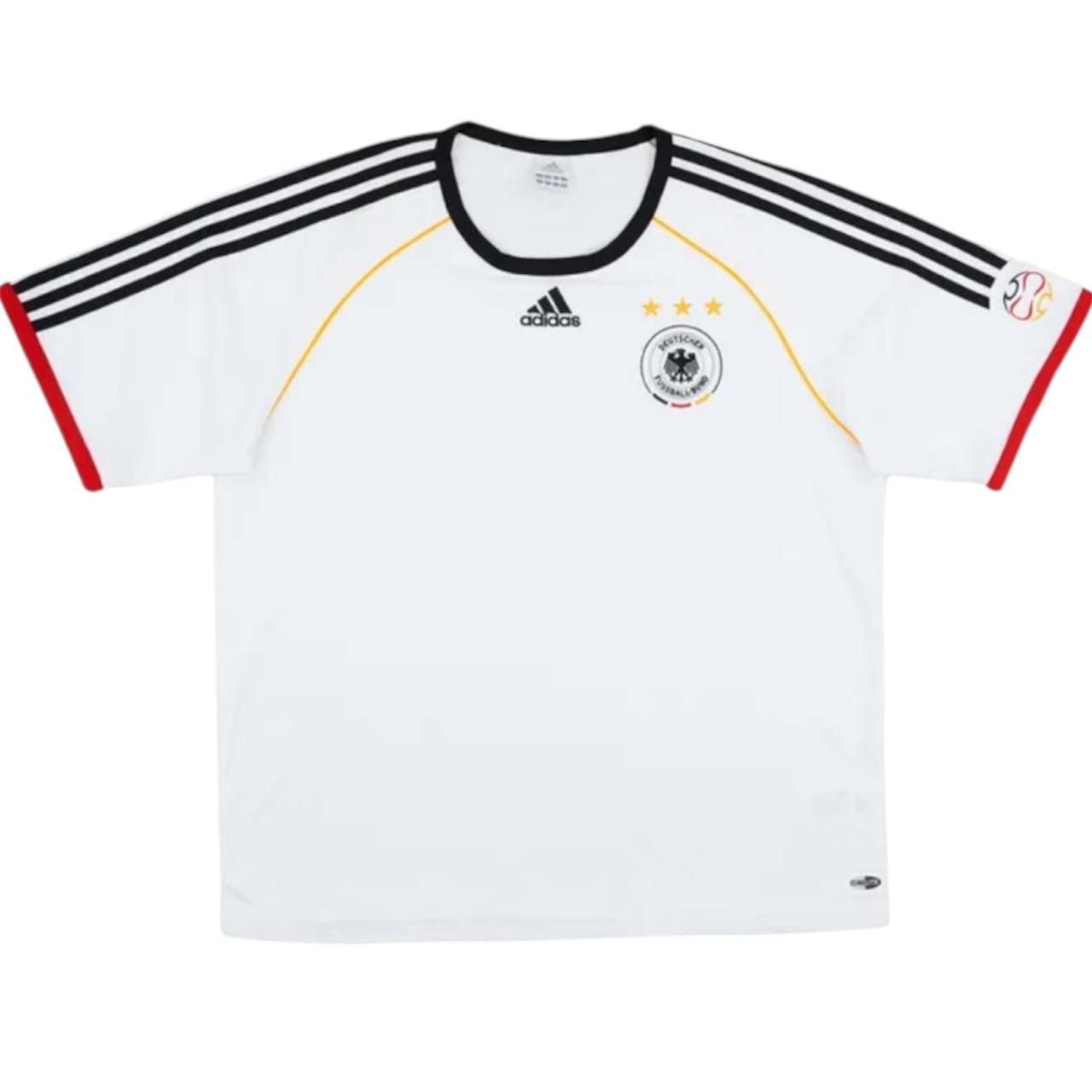 Adidas 2006/07 GERMANY TEAM HOME SOCCER JERSEY FOOTBALL SHIRT SZ L Size US L / EU 52-54 / 3 - 1 Thumbnail