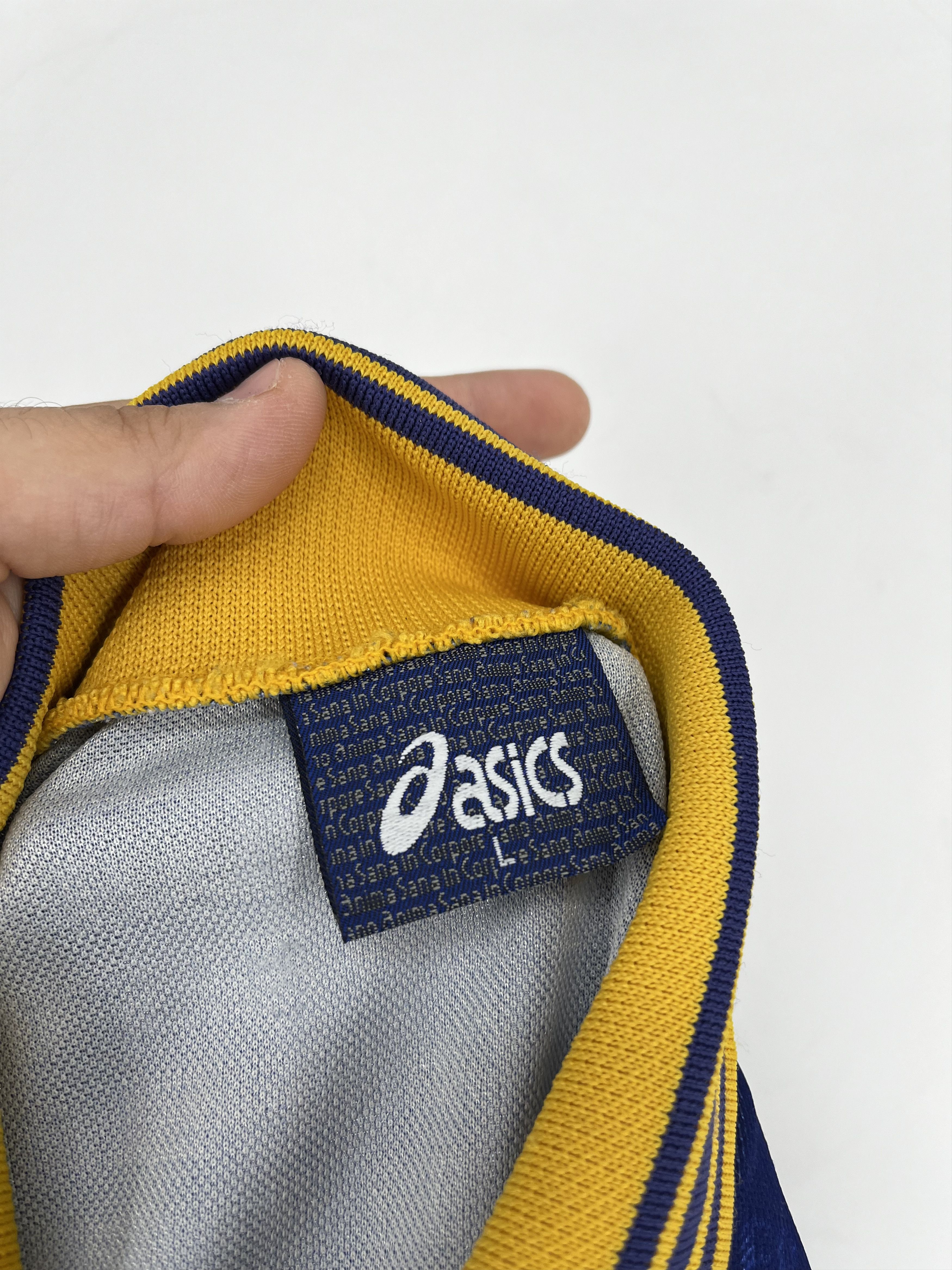 Asics × Vintage Vintage Leeds Rhinos Home Rugby Shirt Jersey ASICS Size US L / EU 52-54 / 3 - 14 Thumbnail