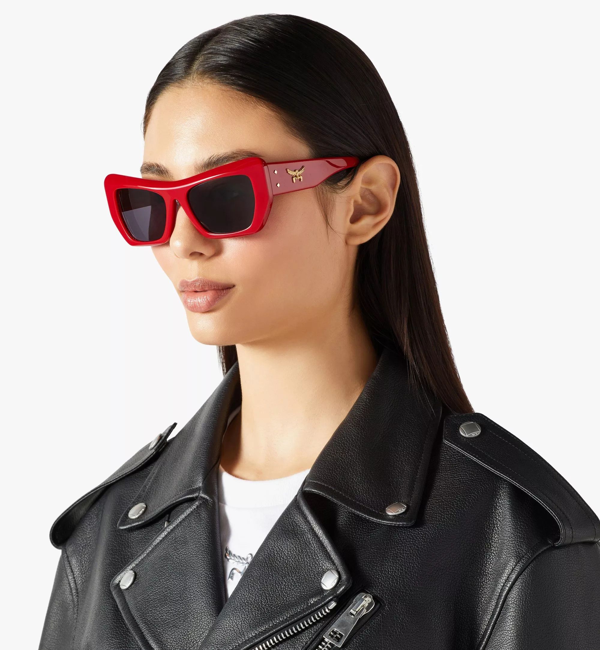 MCM o1mt1gz0825 Size: OS / Unisex Sunglasses in Red Size ONE SIZE - 2 Thumbnail