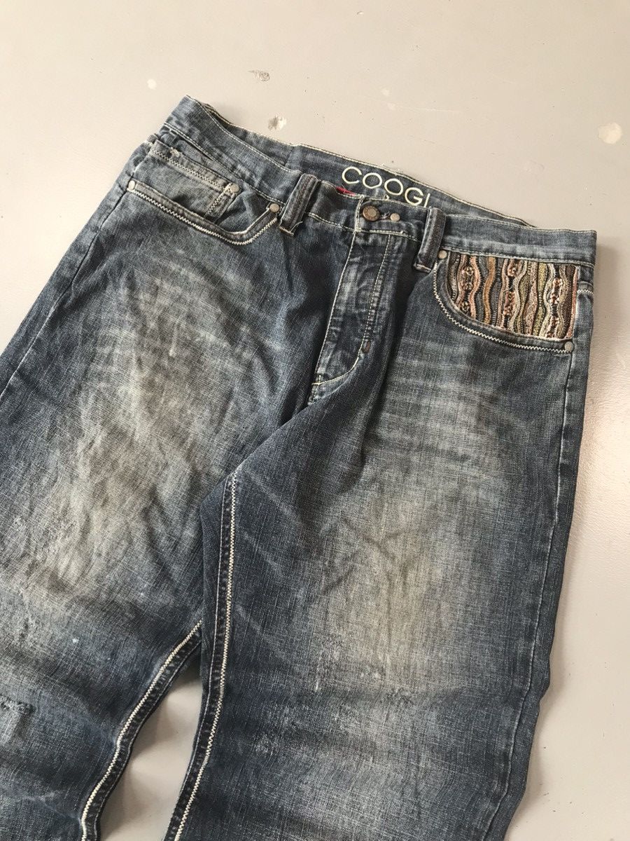 Coogi × Fubu × Vintage Crazy vintage Coogi embroidered baggyfit denim Size US 38 / EU 54 - 6 Thumbnail