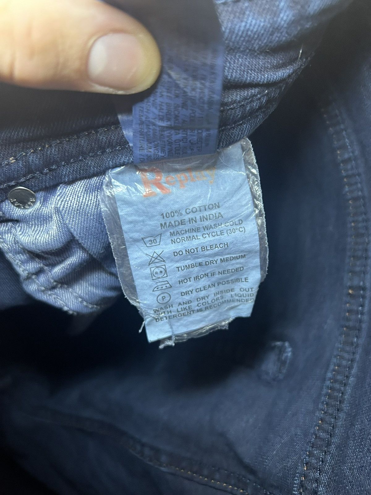 Replay S/S 2019 Replay polo Italy slim jeans Size US 36 / EU 52 - 10 Thumbnail