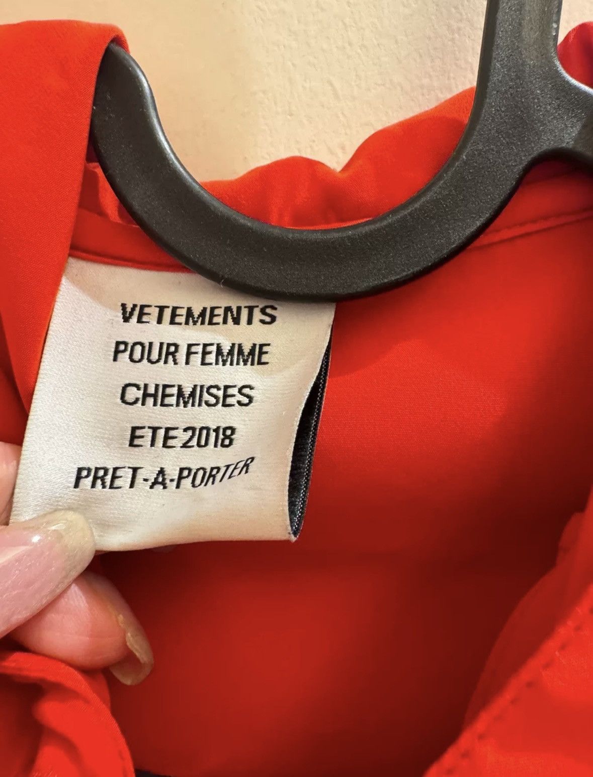Vetements Vetements dem a Size US S / EU 44-46 / 1 - 4 Thumbnail