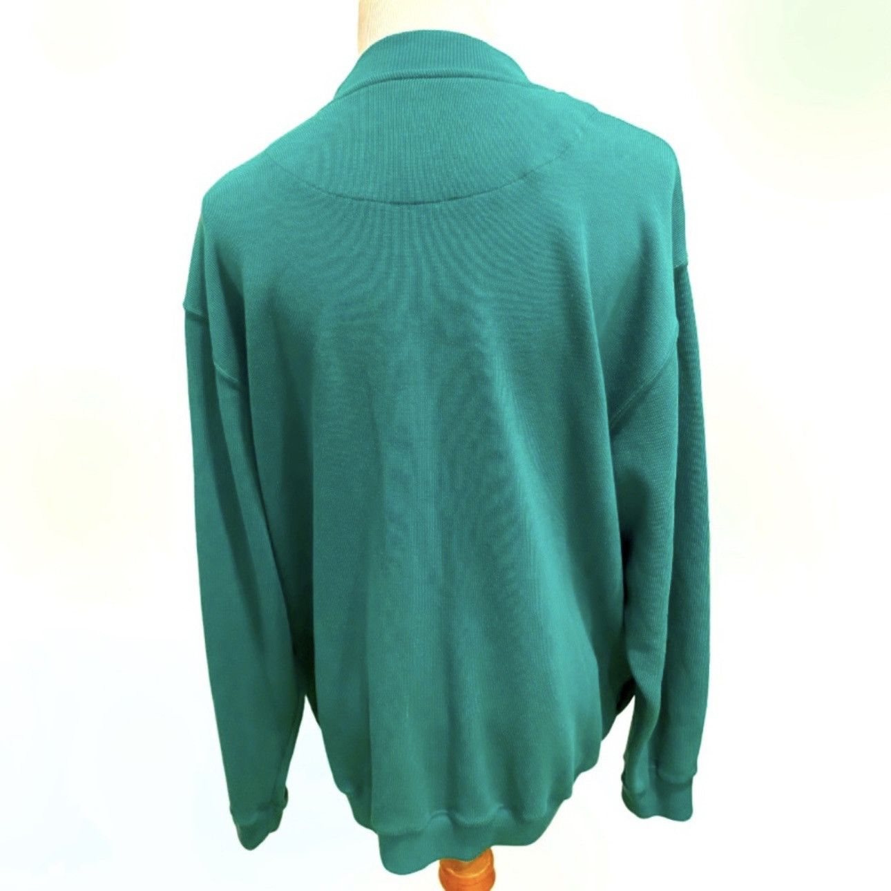 Vintage Vintage Green Holiday Cardigan Bow Plaid Floral L Size L / US 10 / IT 46 - 3 Thumbnail