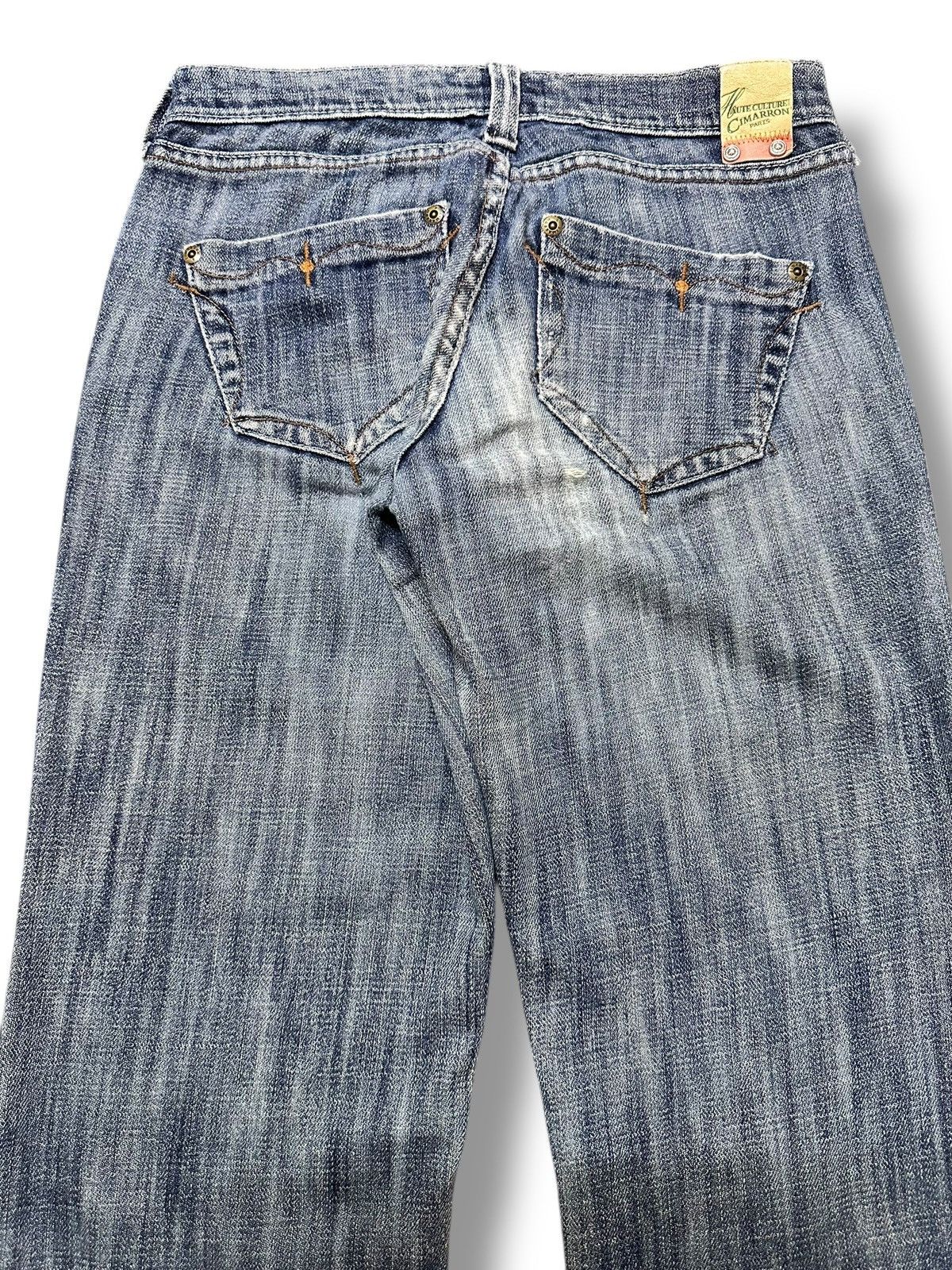 Japanese Brand Distressed Vintage Jeans Flare Style With Faded Wash Size US 28 / EU 44 - 6 Thumbnail