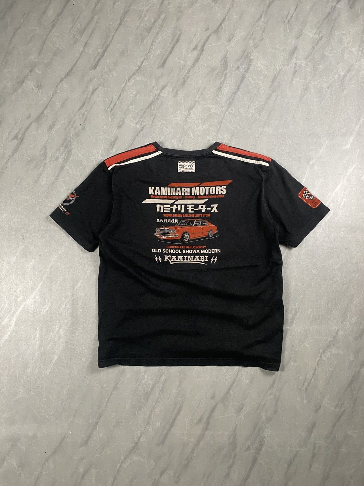 Rare Vintage Ted Company Japan Kaminari Motors Tee
