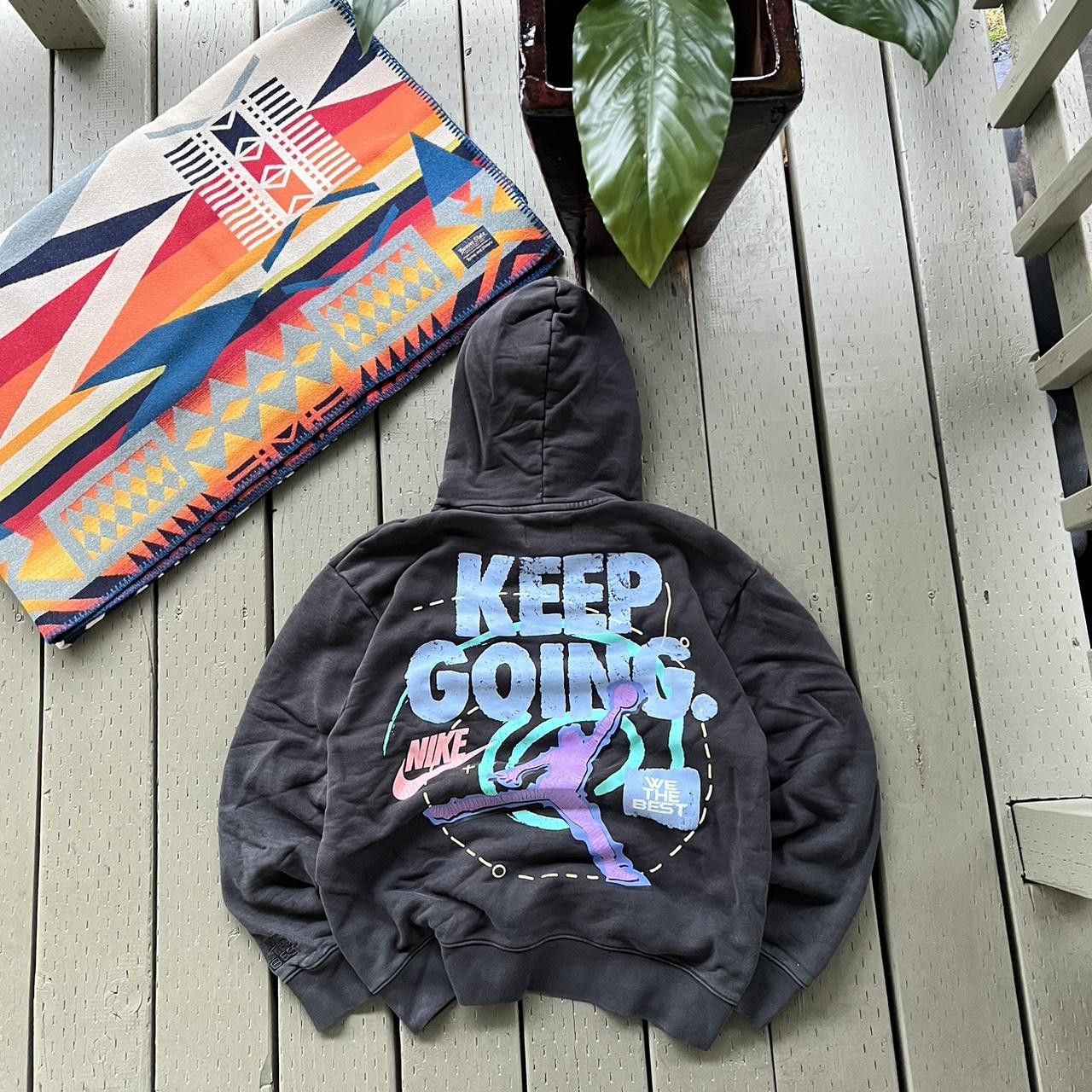Dj Khaled × Jordan Brand Authentic Nike Jordan x DJ Khaled Keep Going Hoodie Size US L / EU 52-54 / 3 - 4 Thumbnail