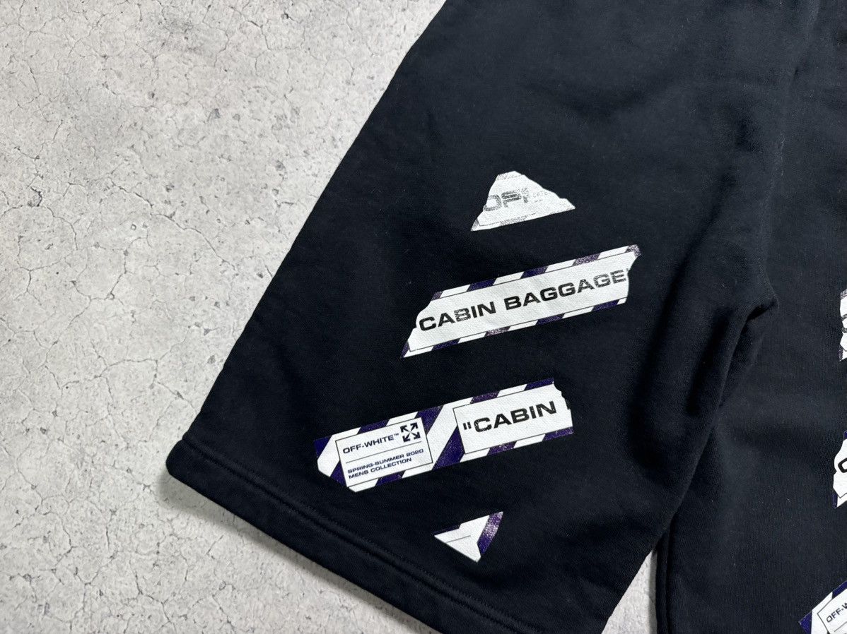 Off-White Off-White Luxury Black Shorts Size M Black Size US 32 / EU 48 - 9 Thumbnail
