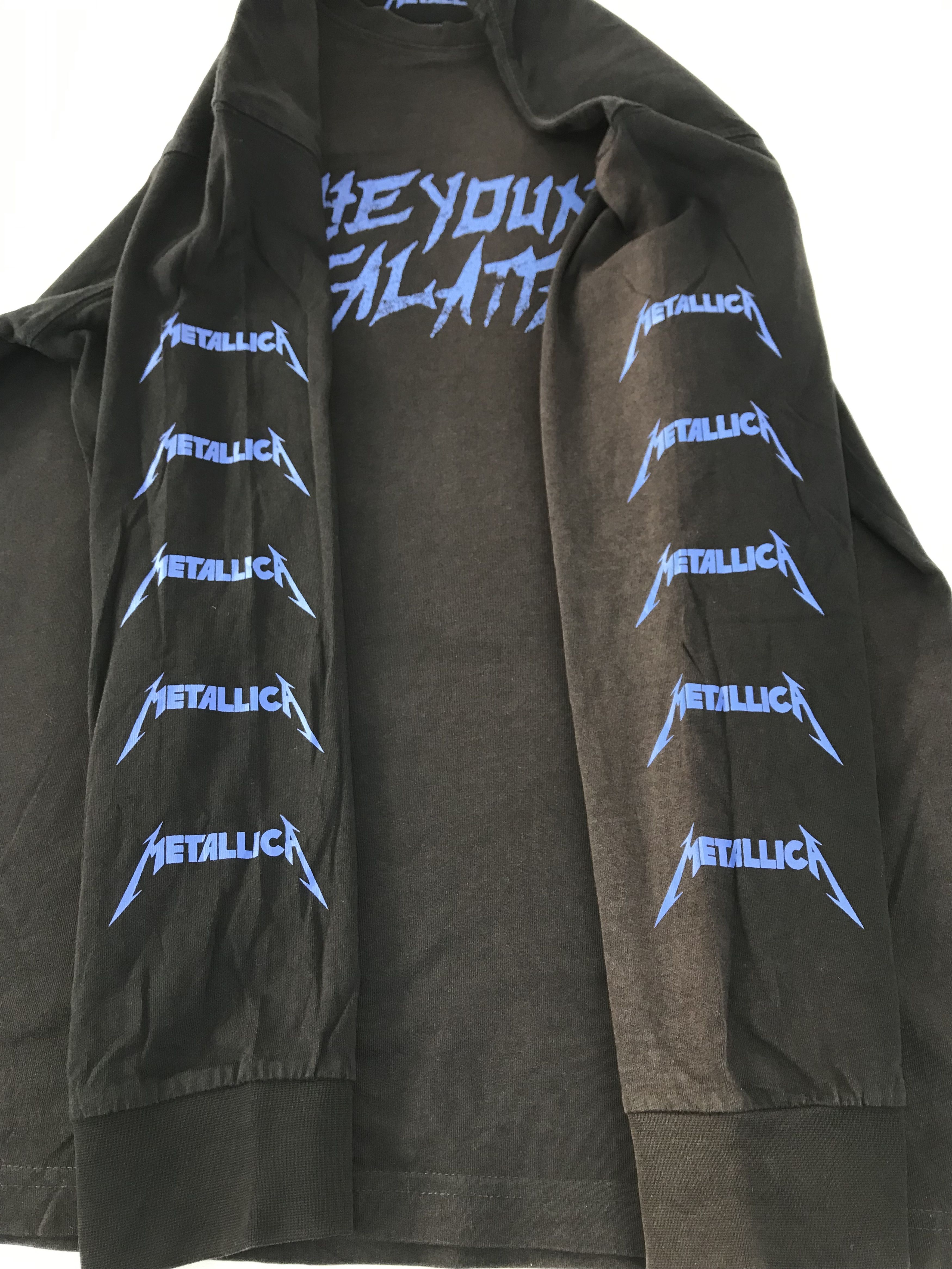 Band Tees × Metallica Metallica The Young Metal Attack Side Tape Rock Band Printed Size US M / EU 48-50 / 2 - 6 Thumbnail