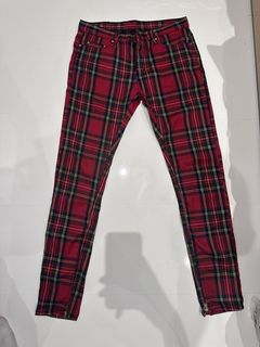 Plaid hot sale pants mnml