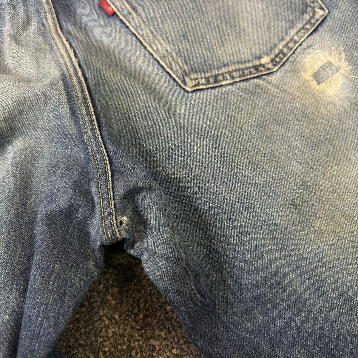 Warehouse 🔥🇯🇵 Vintage Japanese Denim Warehouse Distressed Jeans Size US 33 - 10 Thumbnail