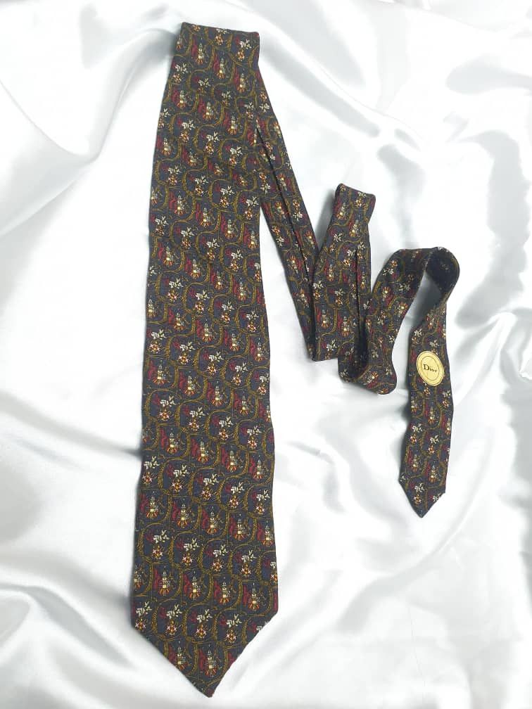 Christian Dior Monsieur Christian dior monsieur monogram tie Size ONE SIZE - 2 Thumbnail