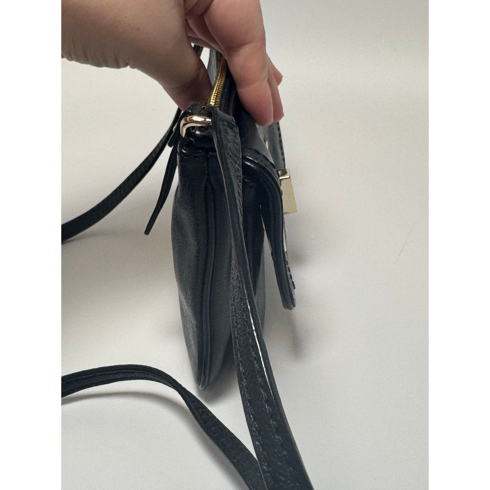 Kate Spade Kate Spade Black Crossbody Pebble Leather w/Turn Lock Size ONE SIZE - 7 Thumbnail