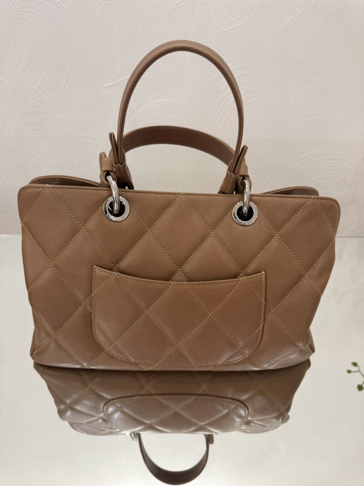 Chanel Leather Tote. Timeless CC Soft Zip Tote Quilted Caviar Size ONE SIZE - 2 Thumbnail