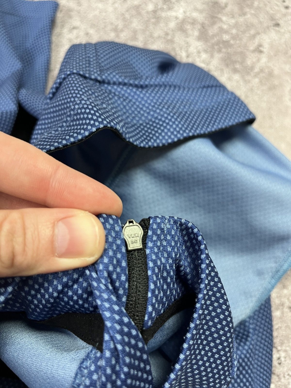 Other De Marchi 🇮🇹 Cycling Jersey Blue Full Zip Road Bike Shirt Size US M / EU 48-50 / 2 - 7 Thumbnail