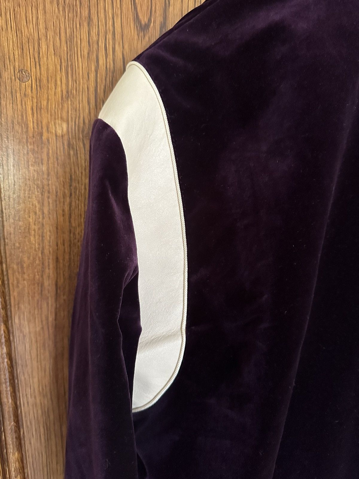 Celine Grail FW20 Celine purple velvet teddy jacket 46 Size US S / EU 44-46 / 1 - 17 Thumbnail