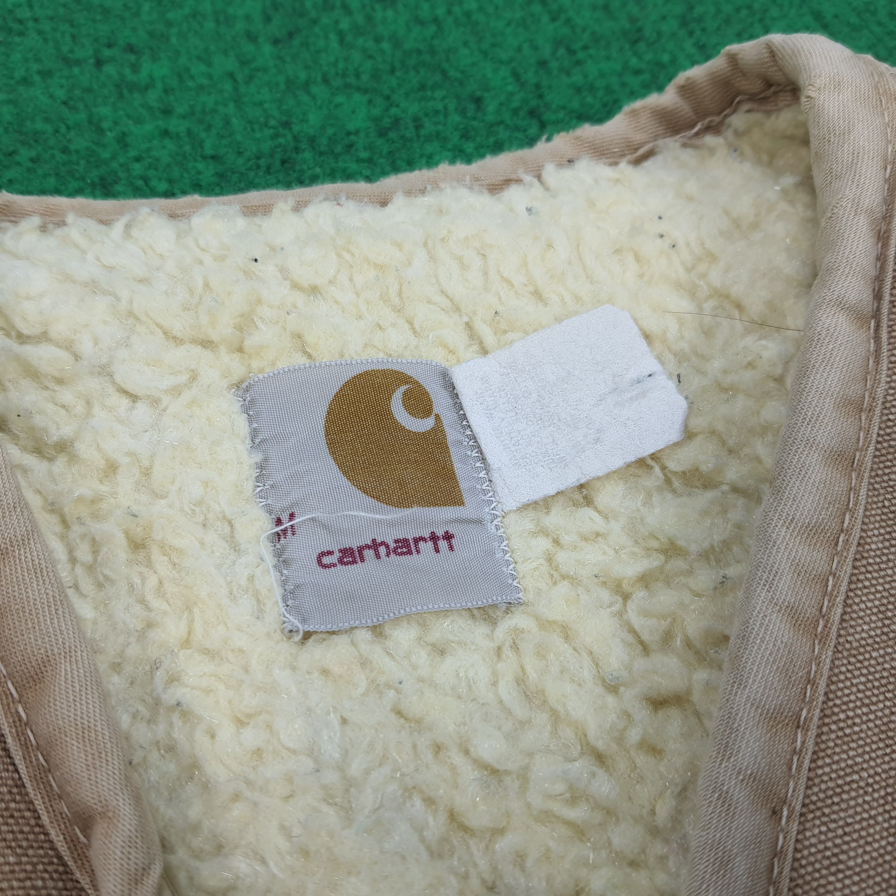 Carhartt × Vintage Vintage Carhartt Sleeve Fleece Vest Jacket Size US S / EU 44-46 / 1 - 4 Thumbnail