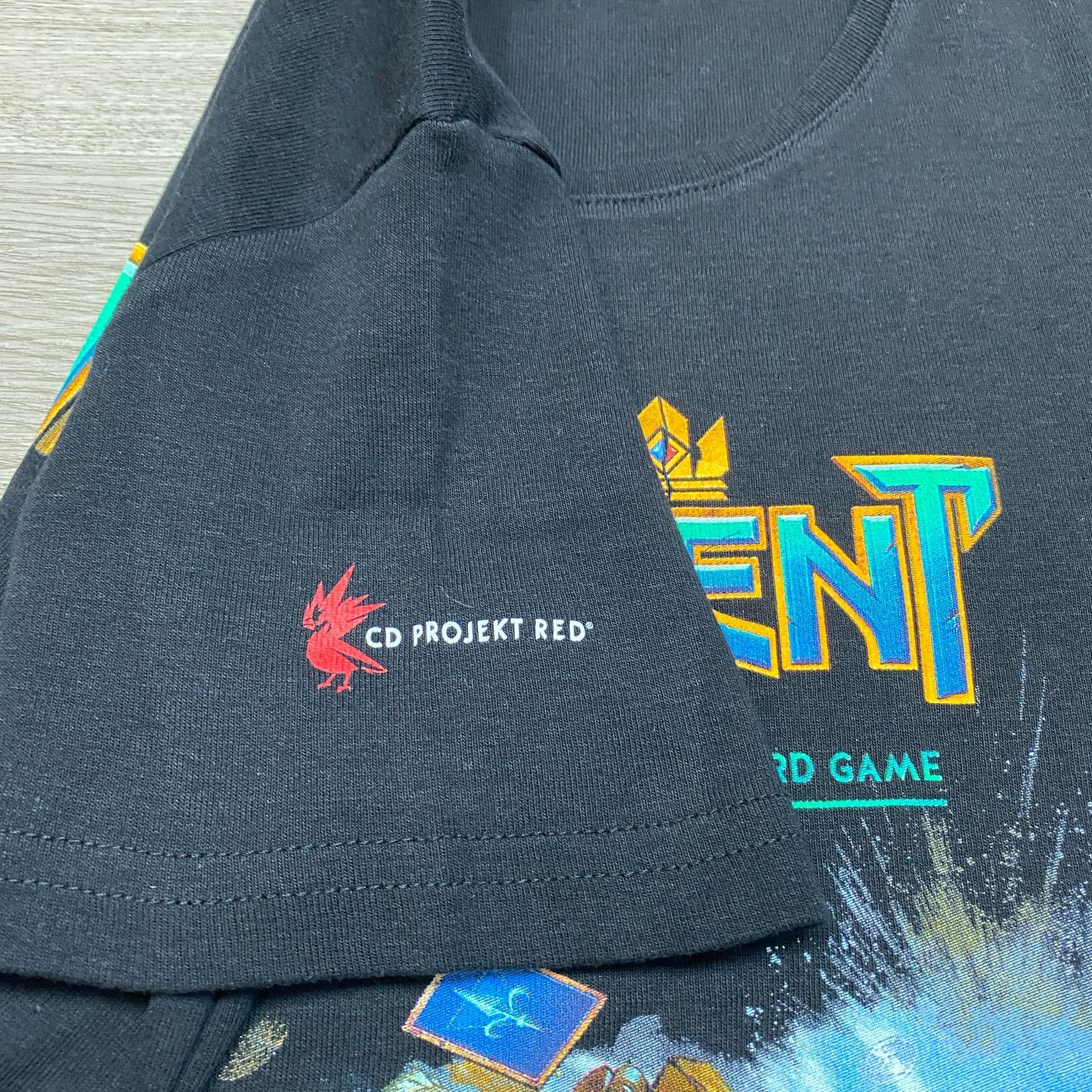 Other Rare GwenT The Witcher 3 Card Game Promo Shirt Small/Medium Size US S / EU 44-46 / 1 - 10 Thumbnail