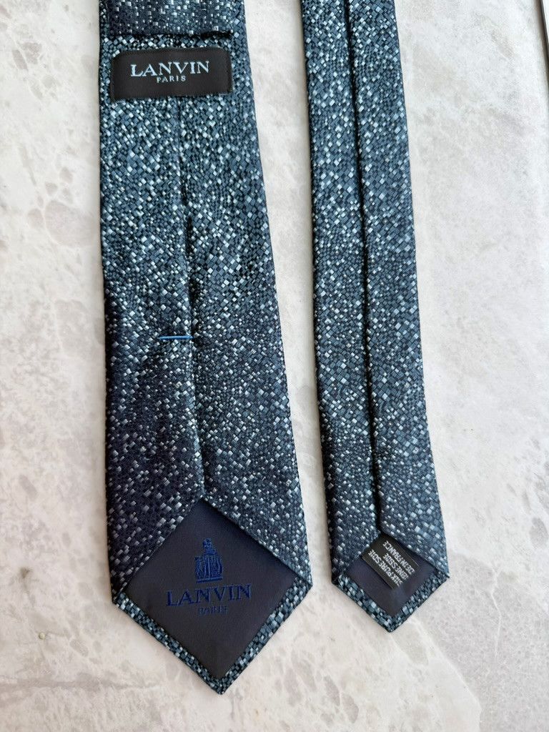 Lanvin New Lanvin Geometric Speckled Tie Size ONE SIZE - 2 Thumbnail