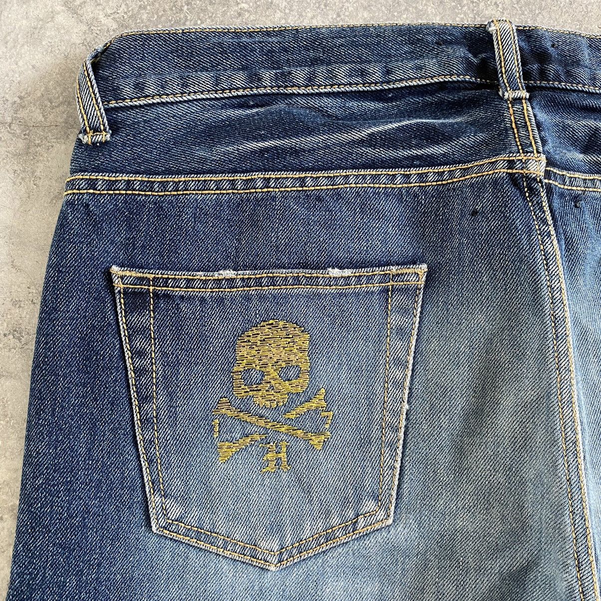 HYDROGEN Hydrogen made In Japan Skull 💀 Goth Denim Jeans Size US 32 / EU 48 - 1 Thumbnail