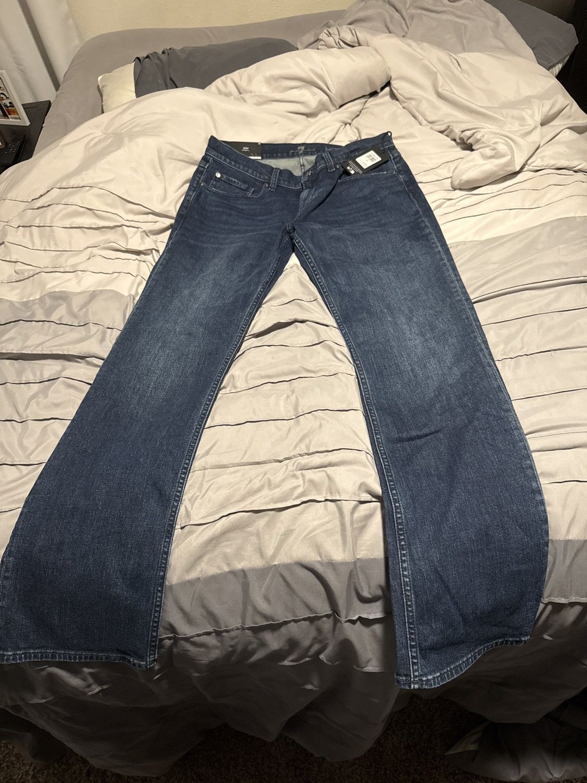 Seven 7 Seven Bootcut “Brett” Dark Wash Size US 34 / EU 50 - 1 Thumbnail