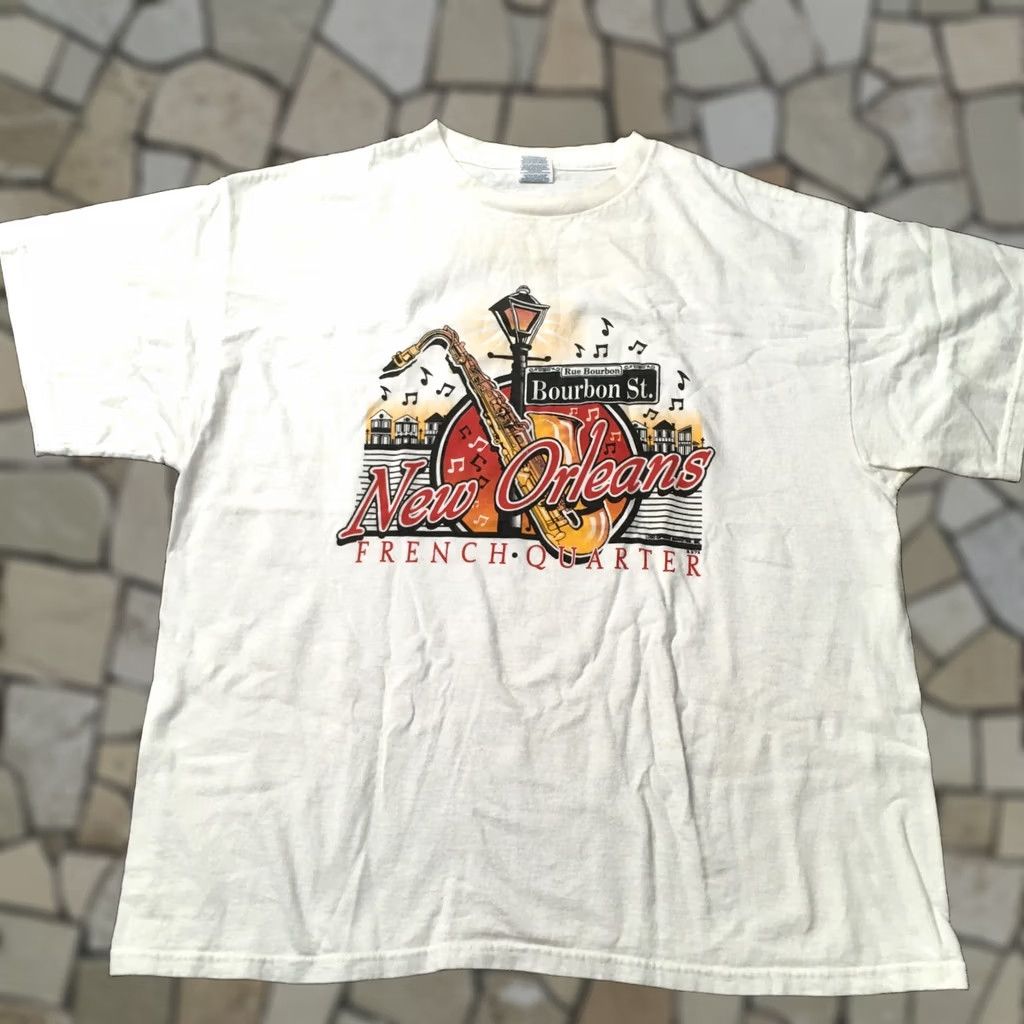 Delta VTG New Orleans french quarter T Shirt XL Jazz Capital Big Easy Bourbon Street Size US XL / EU 56 / 4 - 1 Thumbnail