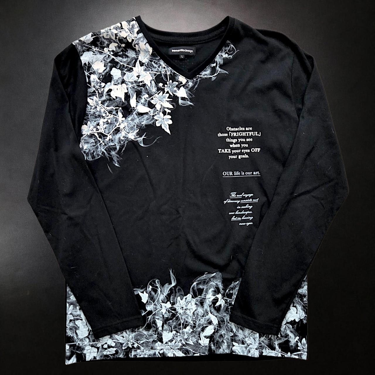 semanticdesign Semantic Design Floral Longsleeve Size US M / EU 48-50 / 2 - 1 Thumbnail