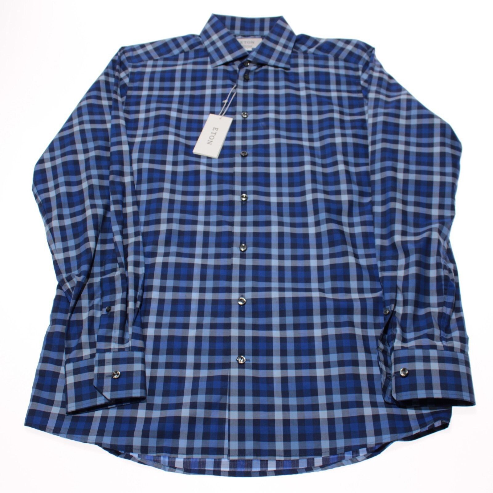 Eton Eton New with tags Shirt Size L US In Blue Size US L / EU 52-54 / 3 - 6 Thumbnail
