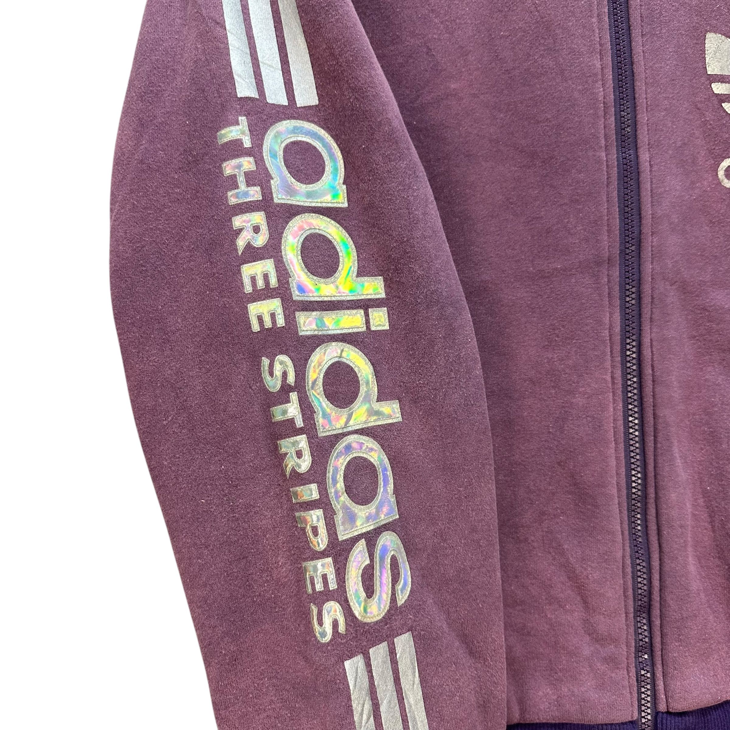 Adidas Vintage 90's ADIDAS Trefoil Big Logo Bomber Jacket #A79-1905 Size US L / EU 52-54 / 3 - 8 Thumbnail