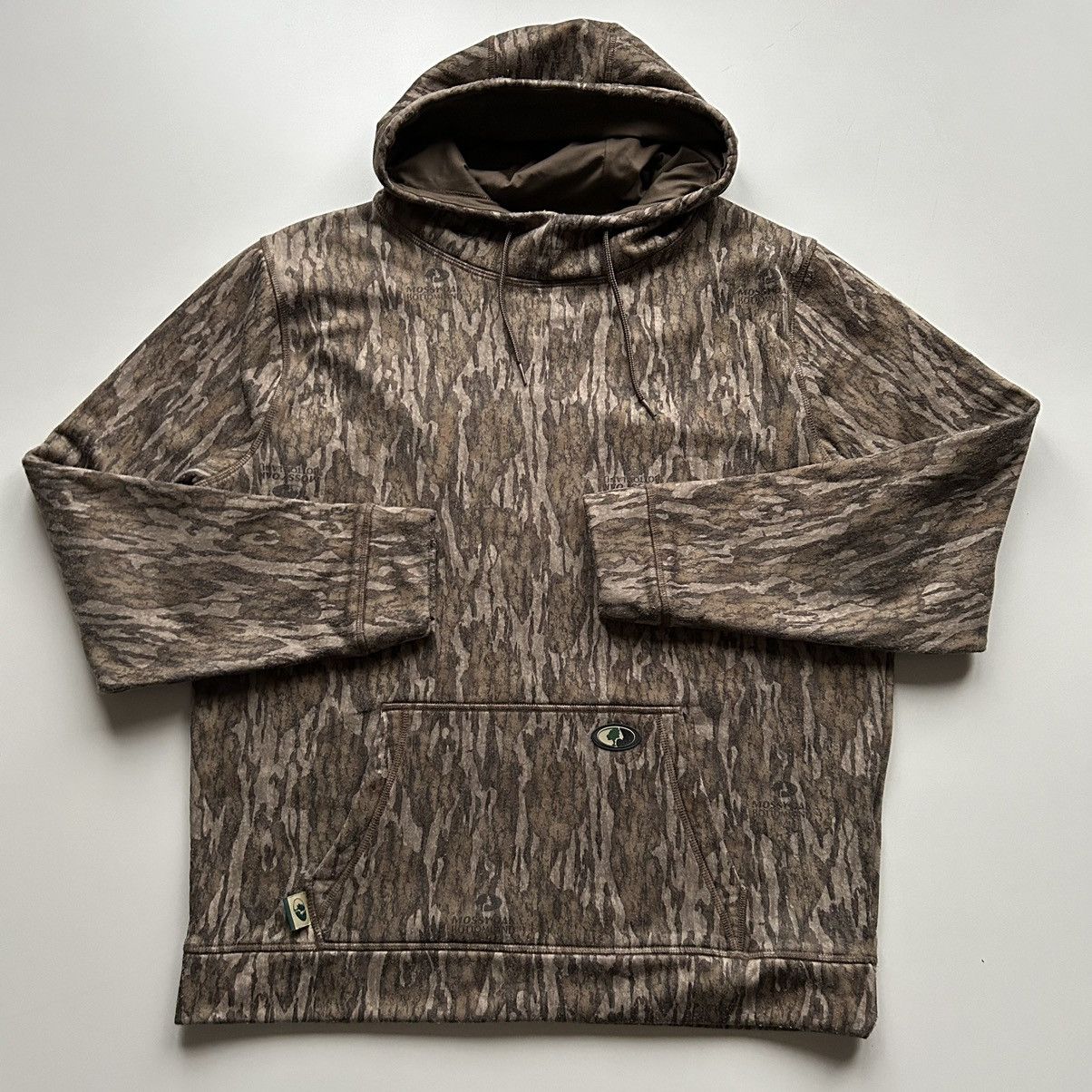 Mossy Oaks Vintage 2000s Mossy Oaks Real Tree Camo Pullover Hoodie Rare Size US L / EU 52-54 / 3 - 1 Thumbnail