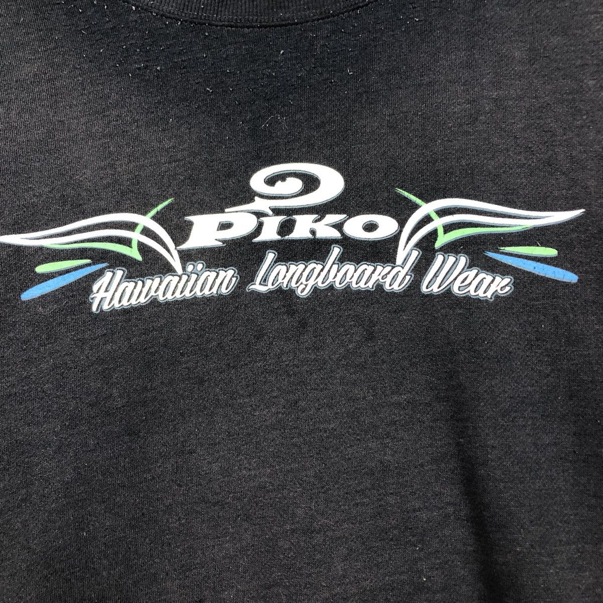 Japanese Brand 90s Piko Hawaiian Surf Crewneck — Coastal Graphic, Oversized Size US L / EU 52-54 / 3 - 12 Thumbnail