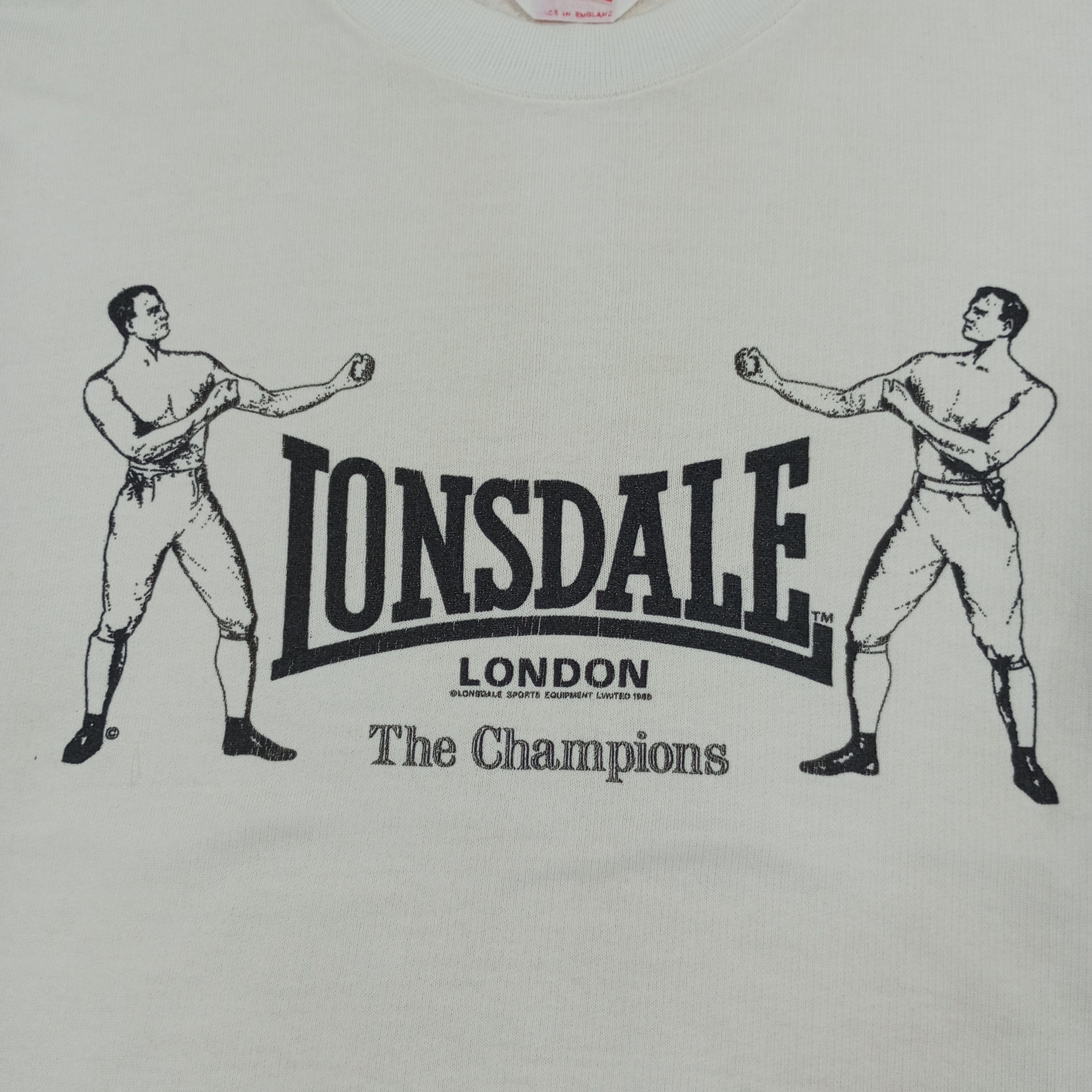 Lonsdale × Vintage Lonsdale London The Champions Vintage Sweatshirt Size US M / EU 48-50 / 2 - 2 Thumbnail