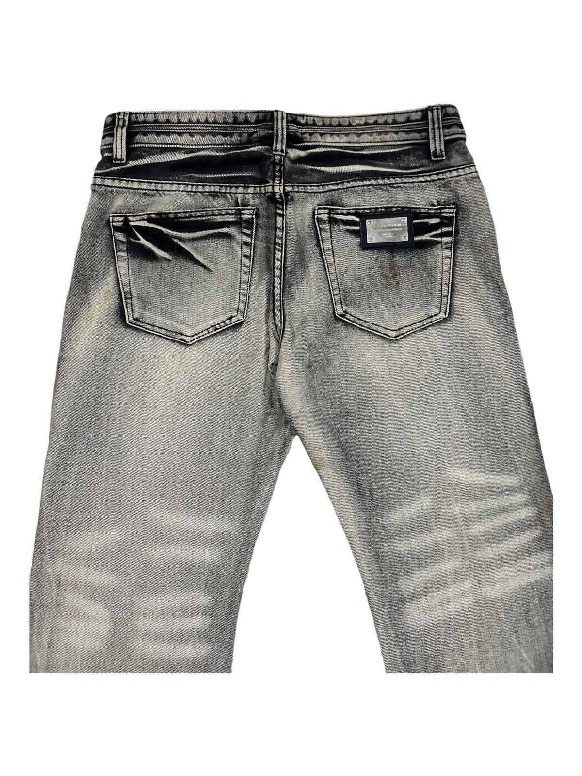 Dolce & Gabbana AW04 Dolce & Gabbana Beautiful Faded Wash Baggy Jeans Denim Size US 35 - 3 Thumbnail