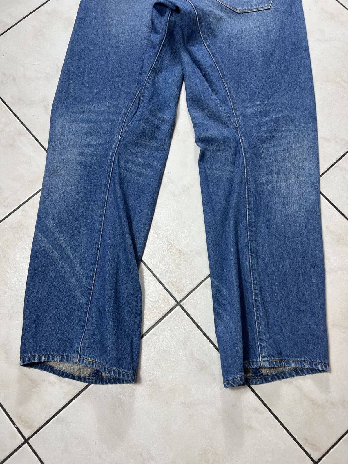 Levi's Vintage Levi’s engineered jeans y2k buckle back washed pants Size US 31 - 12 Thumbnail