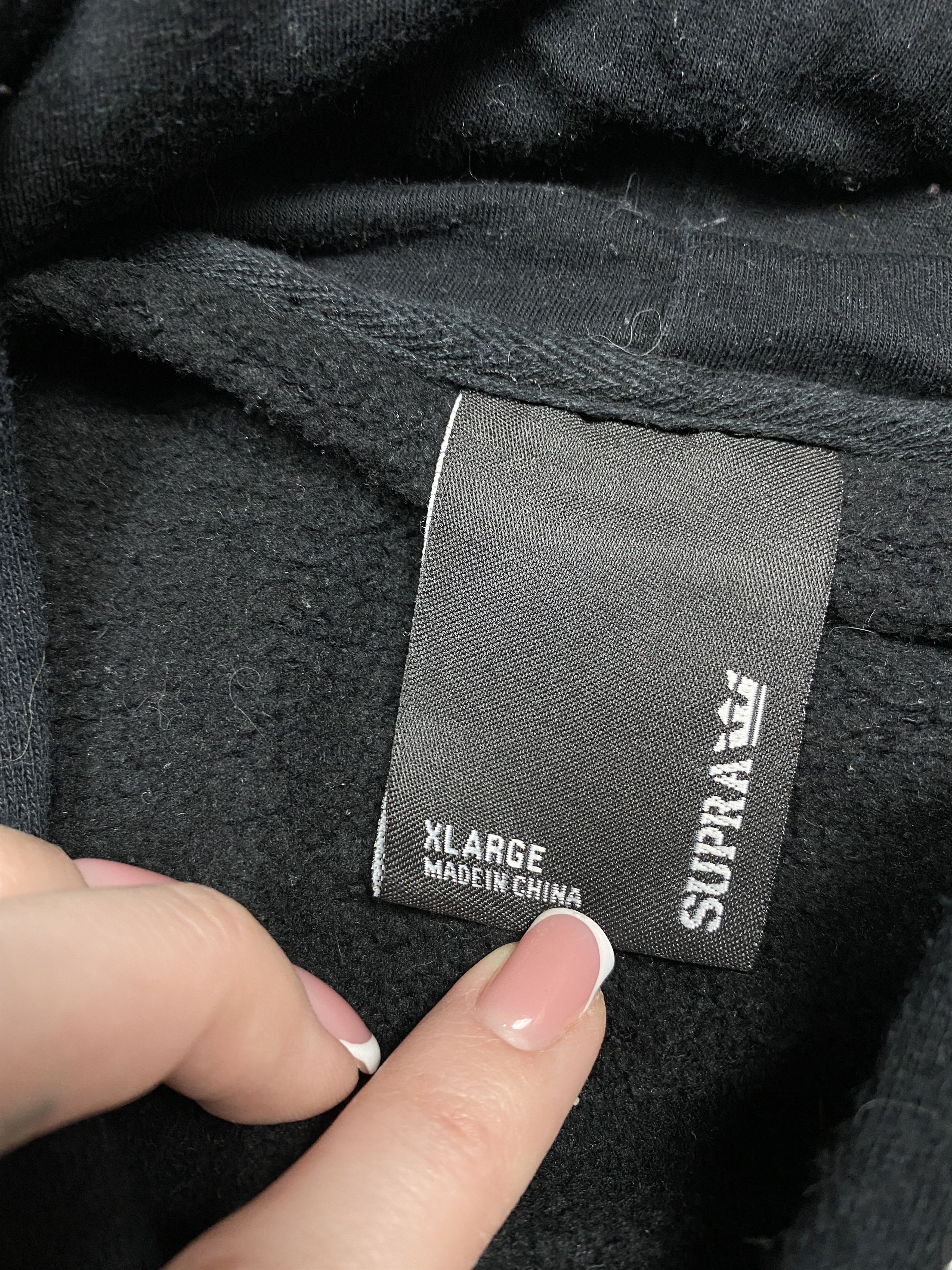 Japanese Brand × Supra Supra Mens Big Logo Hoodie Size US XL / EU 56 / 4 - 5 Thumbnail