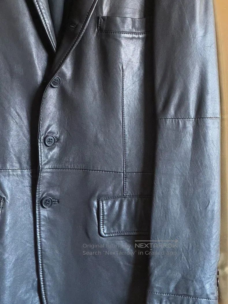Yohji Yamamoto Yohji Yamamoto Leather Blazer 2010AW. Size US M / EU 48-50 / 2 - 2 Thumbnail