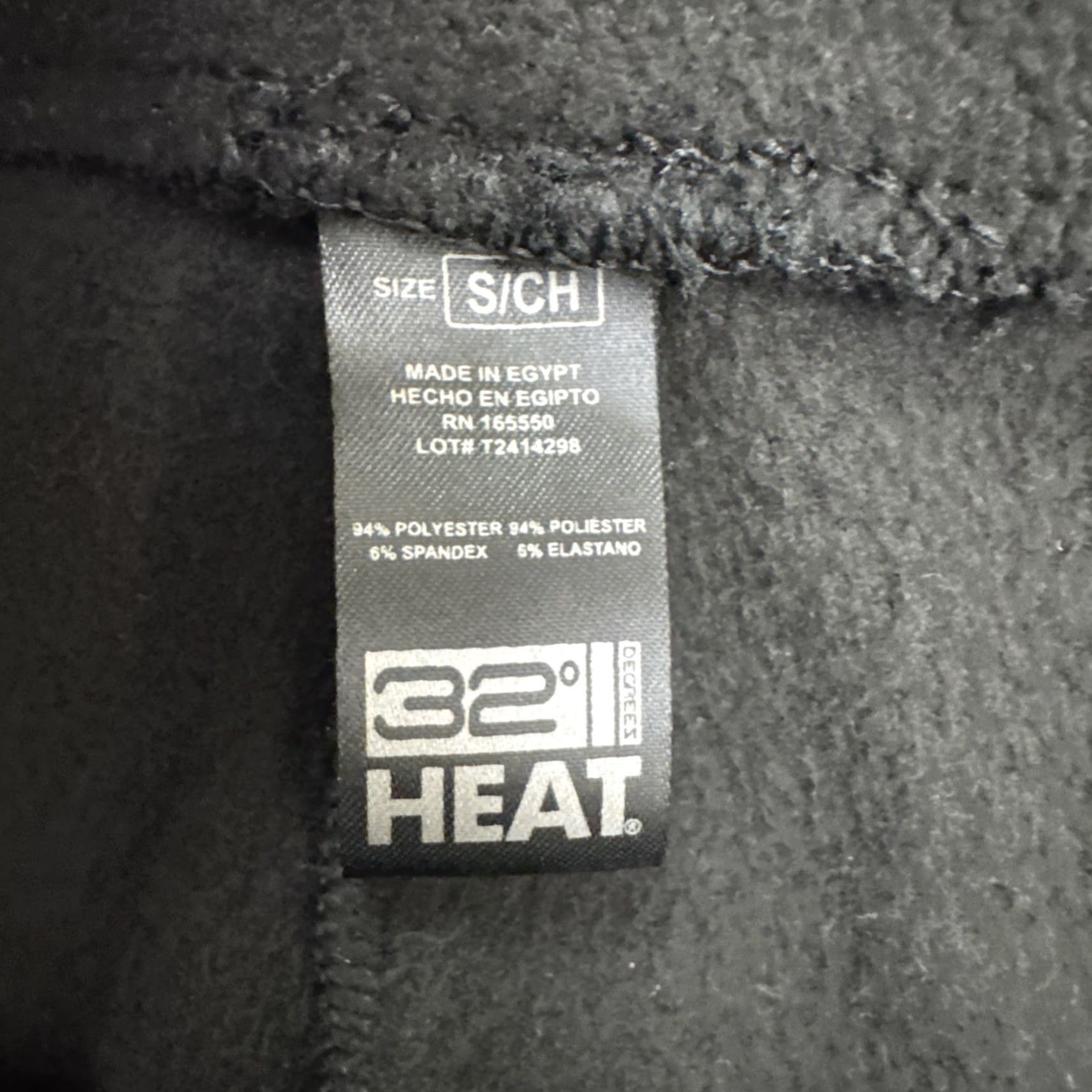 Vintage 32 Degrees Heat Pants Leggings Fleece Soft Plush Black Small Womens Casual NWT Size 28" / US 6 / IT 42 - 4 Thumbnail