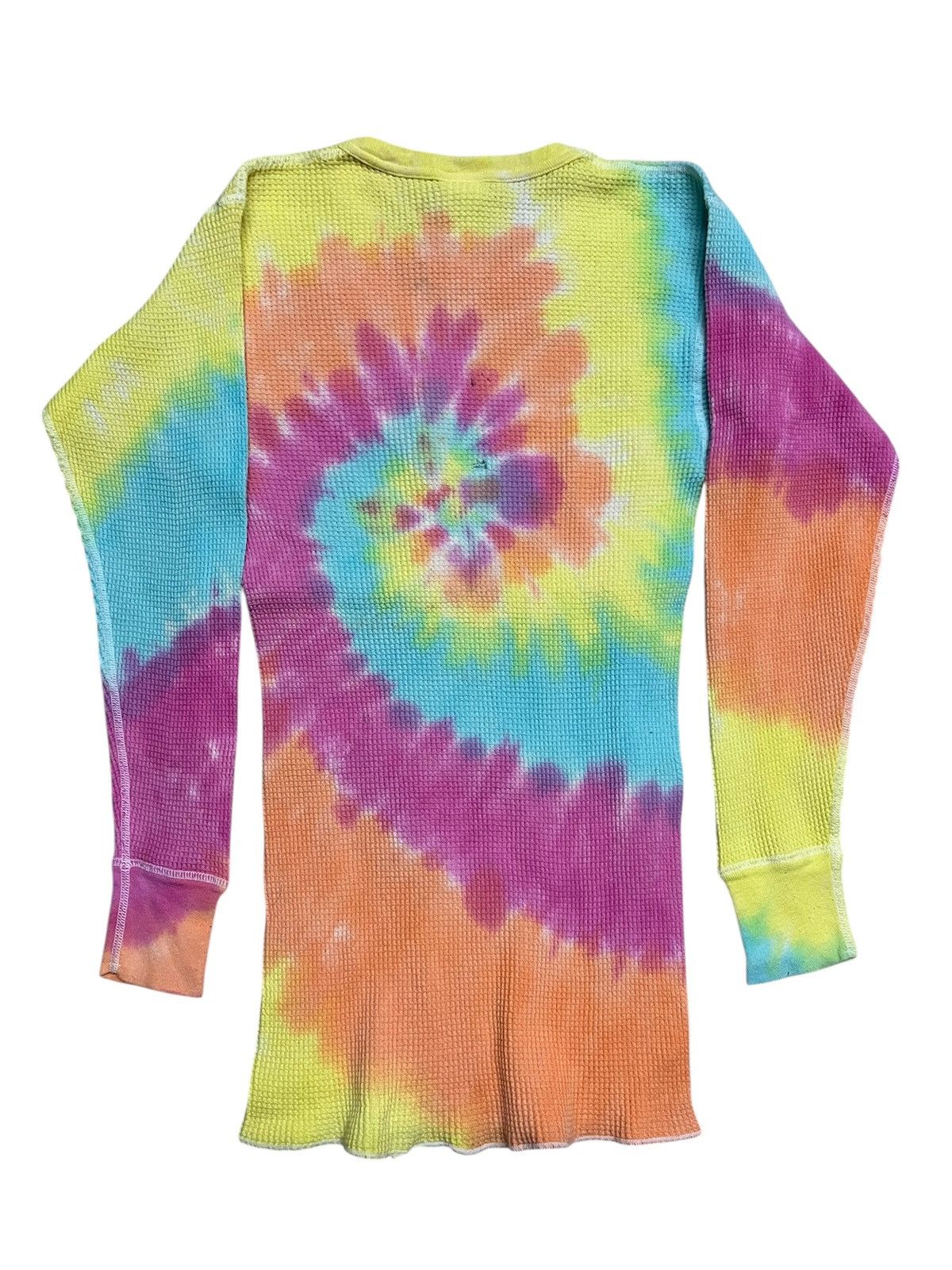 Vintage 1999 Grateful Dead Thermal L/S Tiedye T-Shirt