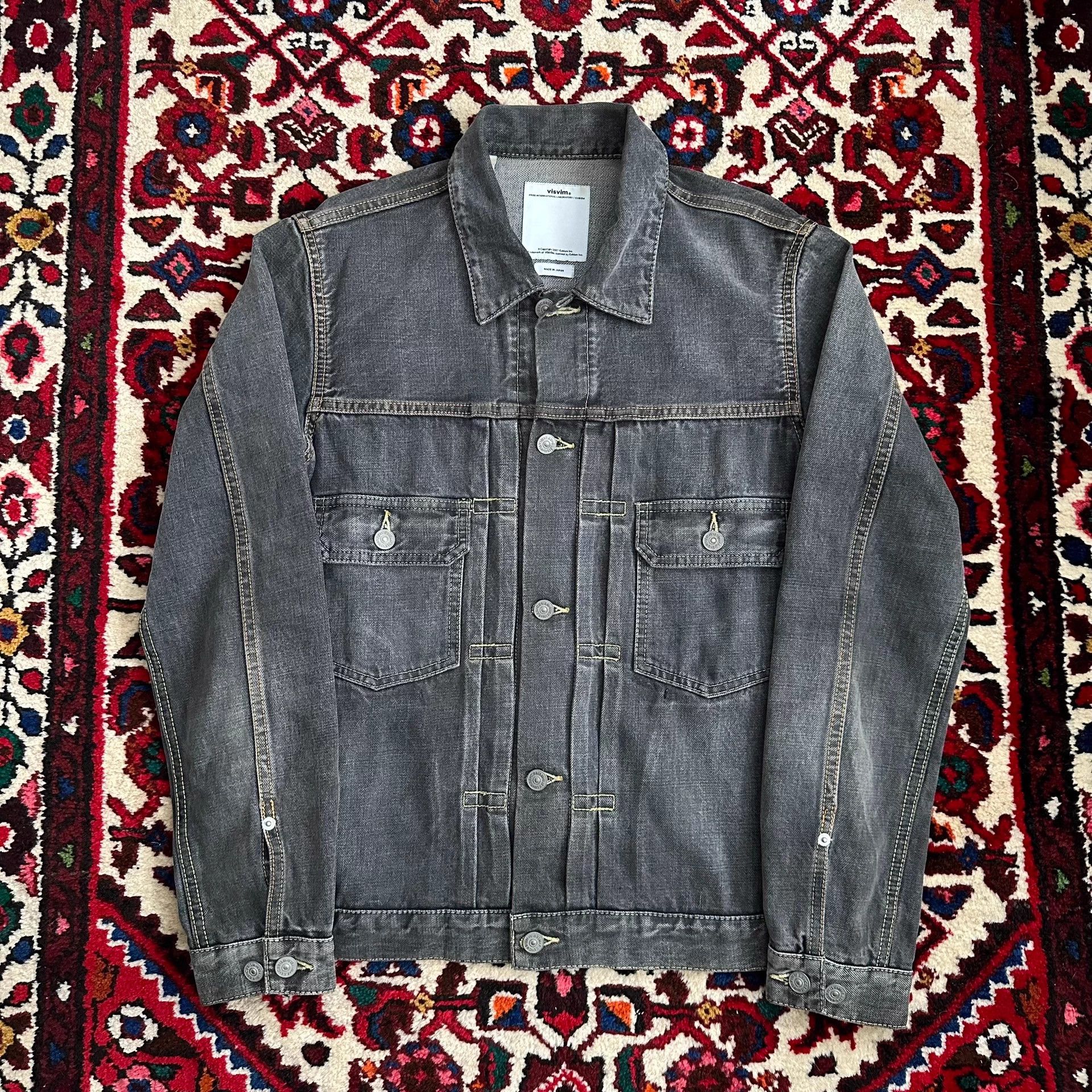 Visvim visvim 14aw 101 denim jacket black size 2 Size US M / EU 48-50 / 2 - 3 Thumbnail