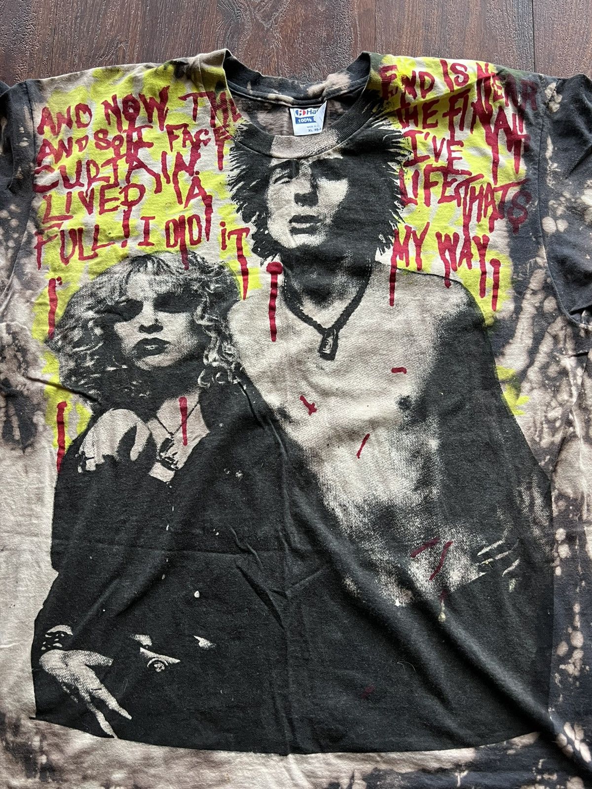 デッドストック！2000年代against Sid AND Nancy Tシャツ