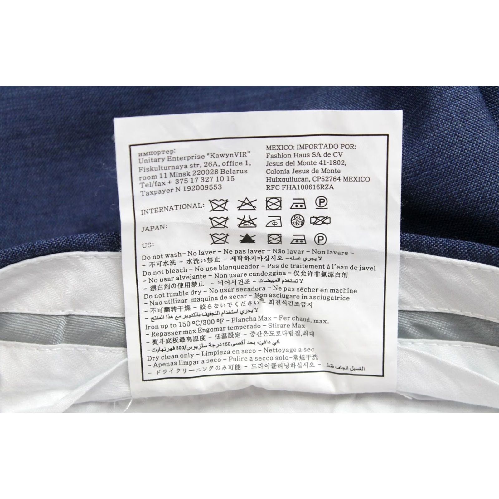 Suitsupply Suitsupply Suit Mens UK 36 / W30 Blue Brescia Int Trousers Men Wool Pleated Size US 36 / EU 52 - 6 Thumbnail