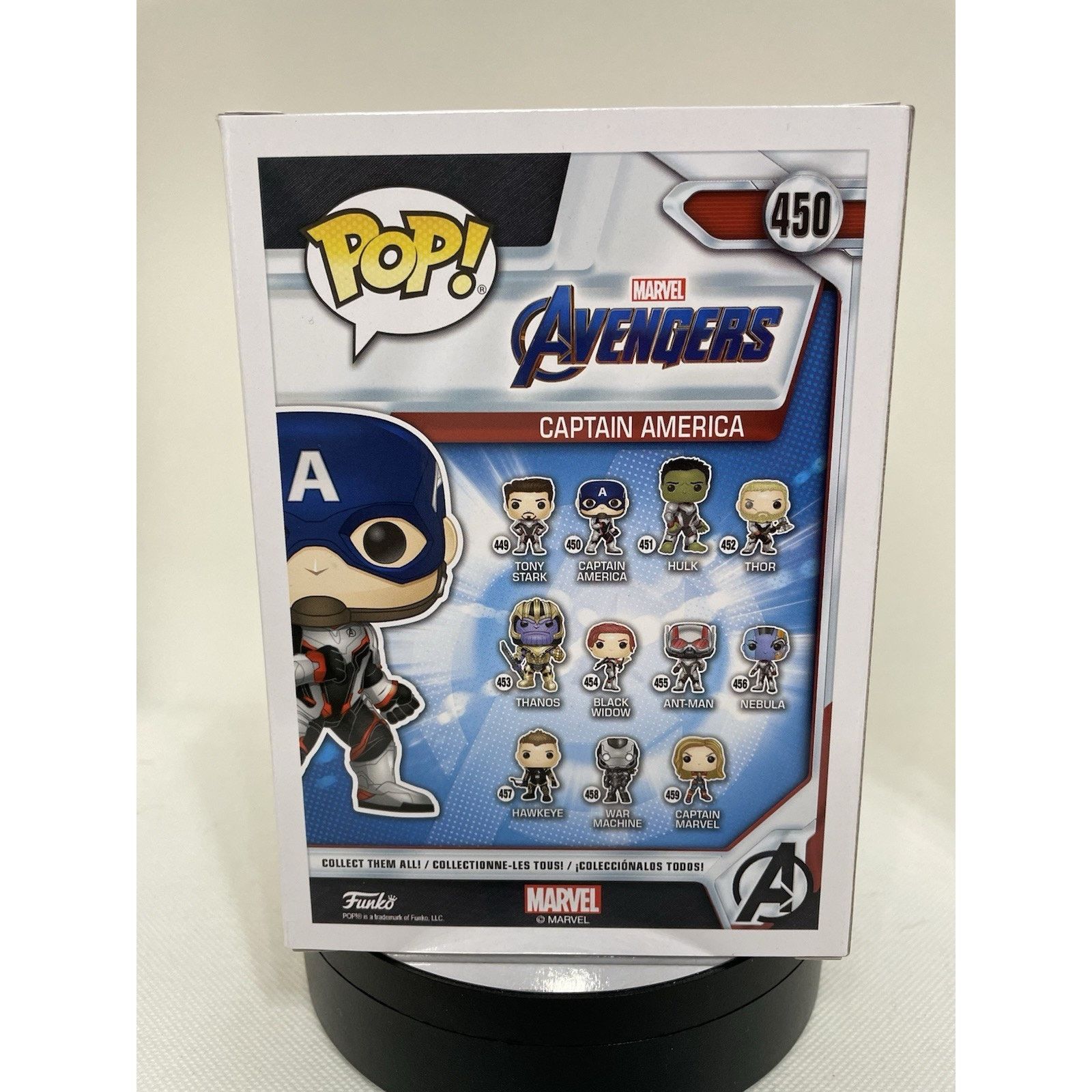 Other Funko Pop Captain America Glows in the Dark - FYE Exc 450 Size ONE SIZE - 5 Thumbnail